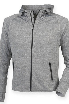Tombo TL551 - Damen Laufhoodie mit Reflektoren und MP3-Tasche