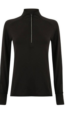 Tombo TL563 - Ladies' long sleeved 1/4 zip top