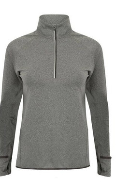 Tombo TL563 - Ladies' long sleeved 1/4 zip top