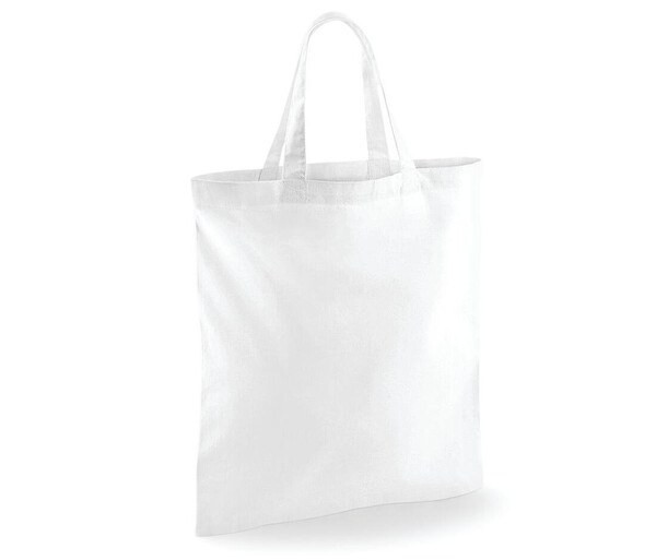 Westford mill W101S - Durable Cotton Shopping Bag with Short Handles