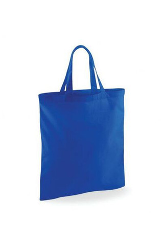 Westford mill W101S - Durable Cotton Shopping Bag with Short Handles