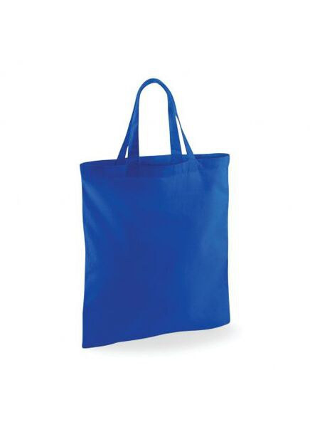 Westford mill W101S - Durable Cotton Shopping Bag with Short Handles