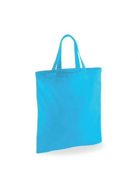 Westford mill W101S - Durable Cotton Shopping Bag with Short Handles