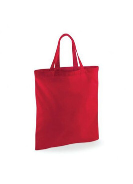 Westford mill W101S - Durable Cotton Shopping Bag with Short Handles