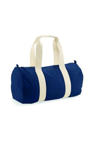 WestFord Mill WM814 - Eco-Friendly Organic Cotton Travel Barrel Bag