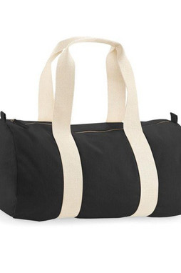 WestFord Mill WM814 - Eco-Friendly Organic Cotton Travel Barrel Bag