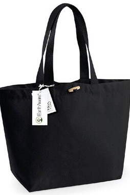 Westford mill WM850 - Large Volume Organic Cotton Shopping Bag