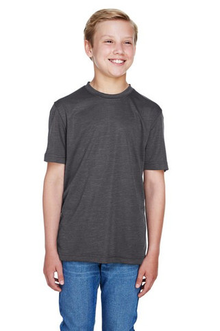 Team 365 TT11HY - Youth Sonic Heather Performance T-Shirt