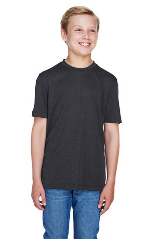 Team 365 TT11HY - Youth Sonic Heather Performance T-Shirt