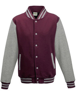 All We Do JHA043 - JUST HOODS ADULT LETTERMAN JACKET