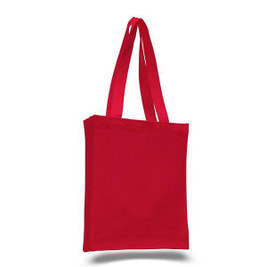 Q-Tees Q125200 - Canvas Book Bag with Gusset