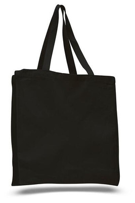 Q-Tees Q125300 - Canvas Shopper with Gusset