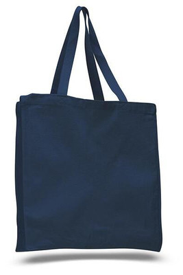 Q-Tees Q125300 - Canvas Shopper with Gusset
