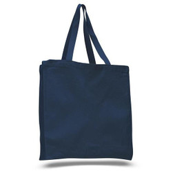 Q-Tees Q125300 - Canvas Shopper with Gusset