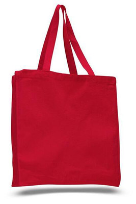 Q-Tees Q125300 - Canvas Shopper with Gusset