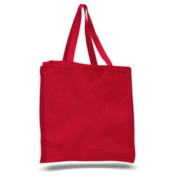 Q-Tees Q125300 - Canvas Shopper with Gusset