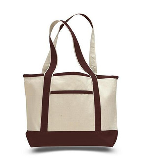 Q-Tees Q125800 - Small Canvas Deluxe Tote Bag