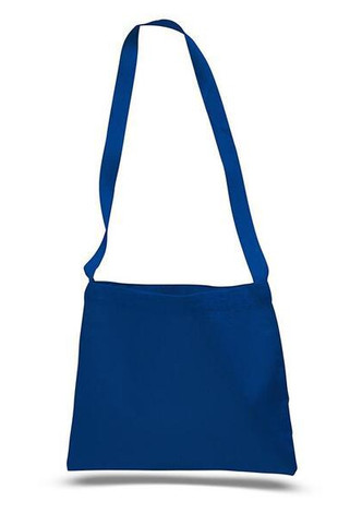 Q-Tees Q126100 - Bolso Mensajero de Lona con Correas Largas