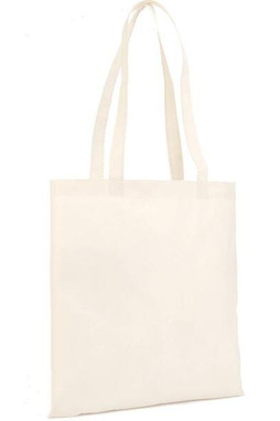 Q-Tees Q126300 - Eco-Friendly Non-Woven Shopping Tote Bag