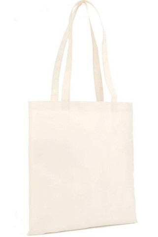 Q-Tees Q126300 - Eco-Friendly Non-Woven Shopping Tote Bag