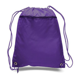 Q-Tees Q135200 - Cinch Up Polyester Backpack
