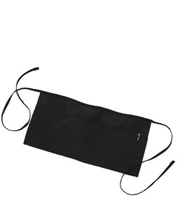 Q-Tees Q2115 - Waist Apron with 3 Compartment Pouch