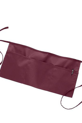 Q-Tees Q2115 - Waist Apron with 3 Compartment Pouch