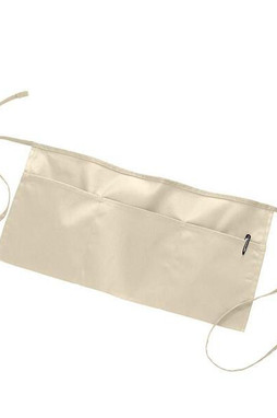 Q-Tees Q2115 - Waist Apron with 3 Compartment Pouch