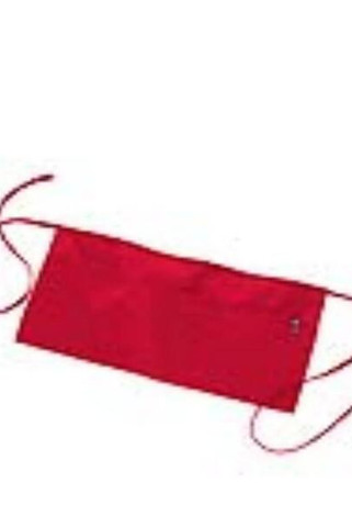 Q-Tees Q2115 - Waist Apron with 3 Compartment Pouch