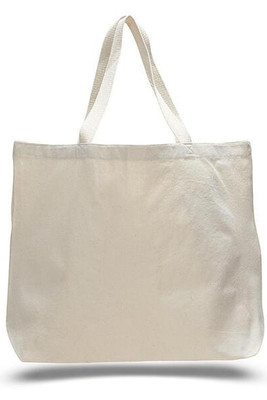 Q-Tees Q600 - Canvas Jumbo Tote Bag