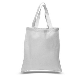 Q-Tees QTB - Eco-Friendly Cotton Tote Bag with Durable Handles
