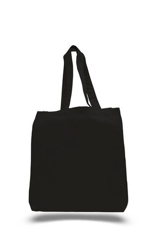 Q-Tees QTBG - Economical Tote Bag with Bottom Gusset