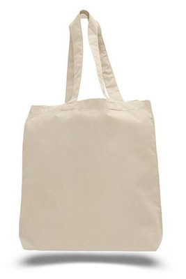 Q-Tees QTBG - Economical Tote Bag with Bottom Gusset