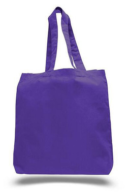 Q-Tees QTBG - Economical Tote Bag with Bottom Gusset