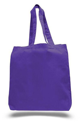 Q-Tees QTBG - Economical Tote Bag with Bottom Gusset