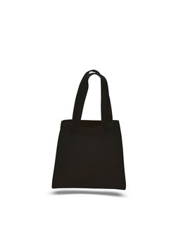 Q-Tees QTBM - Compact Cotton Everyday Tote Bag