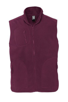 SOL'S 51000 - NORWAY Unisex Sleeveless Fleece Cardigan