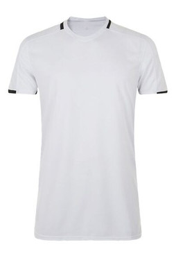 SOLS 01717 - CLASSICO T Shirt Com Contraste Para Adulto