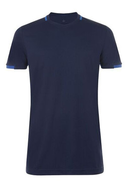 SOLS 01717 - CLASSICO T Shirt Com Contraste Para Adulto
