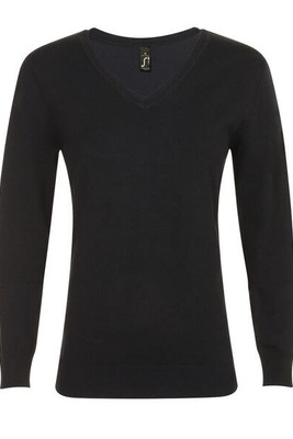 SOL'S 01711 - GLORY WOMEN Camisola Com Decote Em "V" Para Senhora