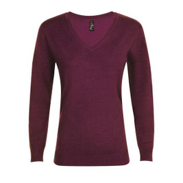 Sol's 01711 - GLORY WOMEN Pullover Donna Scollo A "V"