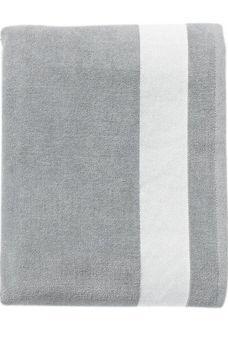 SOLS 89006 - Lyxig Tvåfärgad Strandhandduk i Velour