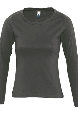 SOLS 11425 - MAJESTIC Womens Round Neck Long Sleeve T Shirt