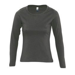 SOLS 11425 - Majestic T-shirt med lange ærmer til kvinder