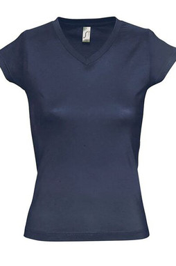 SOLS 11388 - MOON Womens V Neck T Shirt