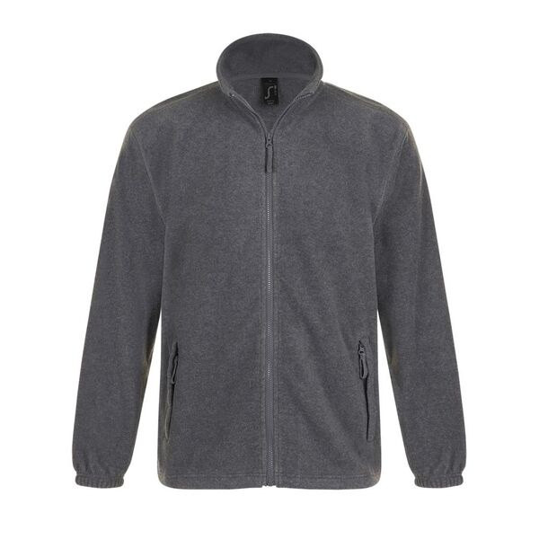 SOL'S 55000 - NORTH Heren Fleece Jas Met Rits