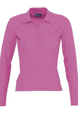 SOLS 11317 - Damen Poloshirt Langarm Podium