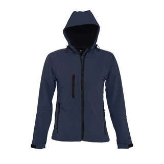 SOLS 46802 - REPLAY VROUW Dames Softshell Met Kap