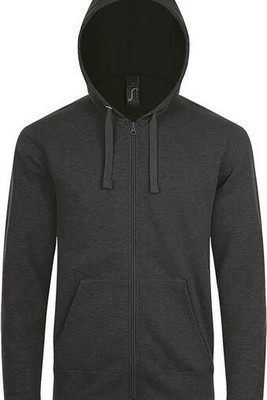 SOL'S 01714 - STONE Sweatshirt Unissexo Com Fecho
