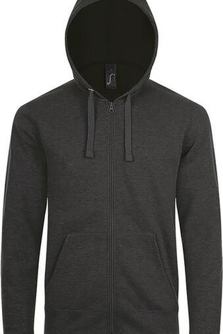 SOLS 01714 - STONE Geritste Jas Met Kap Unisex